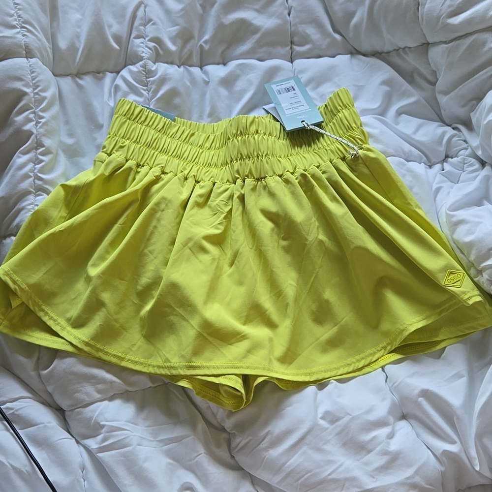 Tennis Skort Lime Green Pickleball High Waist Activeweae Athletic Size Med NWT - Picture 4 of 16